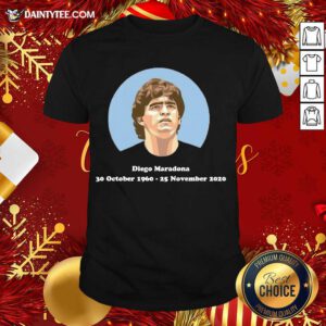 RIP Diego Maradona 30 10 1960 – 25 11 2020 Signature Shirt- Design By Daintytee.com