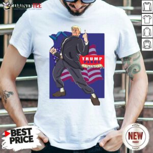 Trump Pence 2020 American Flag Shirt- Design By Daintytee.com
