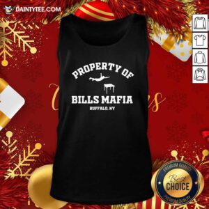 Buffalo Bills Property Of Bills Mafia Buffalo Ny Tank Top- Design By Daintytee.com