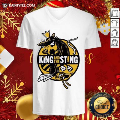 King And The Sting Merch King And The Sting King And The Sting V-neck- Design By Daintytee.com