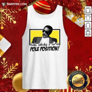 Sole Whisky E Sei In Pole Position Tank Top- Design By Daintytee.com