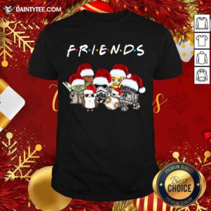 Star Wars Darth Vader Baby Yoda And Friends Christmas Long Sleeve Shirt- Design By Daintytee.com