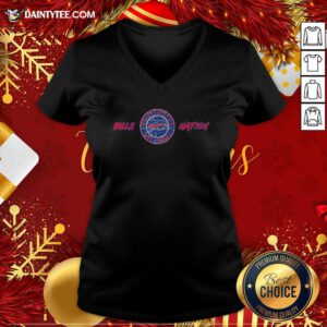 Buffalo Bills Nation V-neck- Design By Daintytee.com