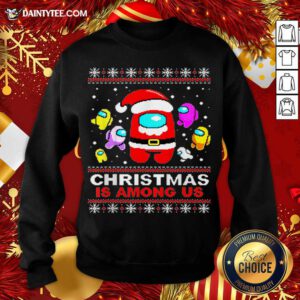 Christmas Costume A Mong Stars Game Us Vintage Sweatshirt- Design By Daintytee.com