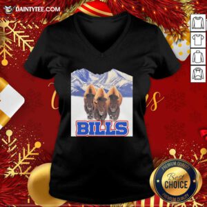 Buffalo Bills NFL V-neck- Design By Daintytee.com