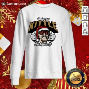 George Kittle Merry Kittle Christmas Sweatshirt- Design By Daintytee.com