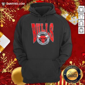 1990 Chicago Bulls Vintage Trench Basketball Est 1966 Hoodie- Design By Daintytee.com