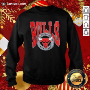 1990 Chicago Bulls Vintage Trench Basketball Est 1966 Sweatshirt- Design By Daintytee.com