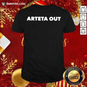Arteta Out Shirt- Design By Daintytee.com