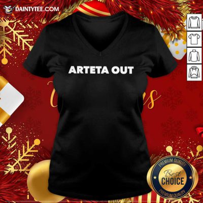 Arteta Out V-neck- Design By Daintytee.com