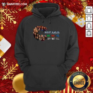 Chicago Med Fire PD Signatures Hoodie- Design By Daintytee.com