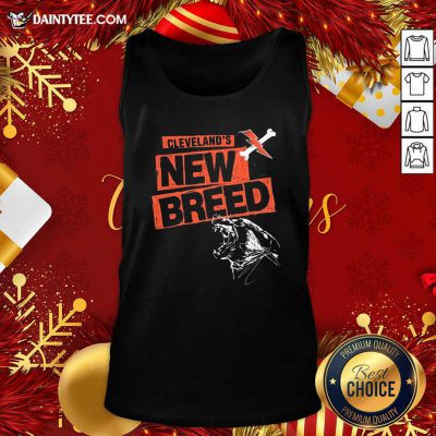 Cleveland Football New Breed Tank Top- Design By Daintytee.com
