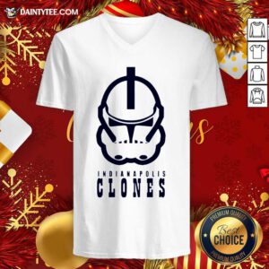 Indianapolis Clones V-neck- Design By Daintytee.com