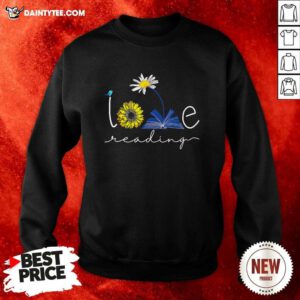 Original Librarian Love Reading Sweatshirt- Design By Daintytee.com
