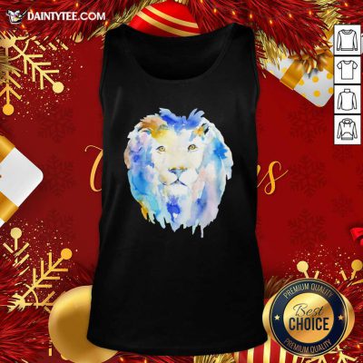 Lion Be Brave Tank Top- Design By Daintytee.com