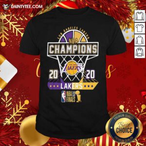 Los Angeles Lakers Nba Champions 2020 Nba Finals Shirt - Design By Daintytee.com