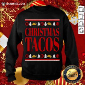 Marvel Deadpool Wade Wilson Christmas Tacos Holiday Sweatshirt- Design By Daintytee.com
