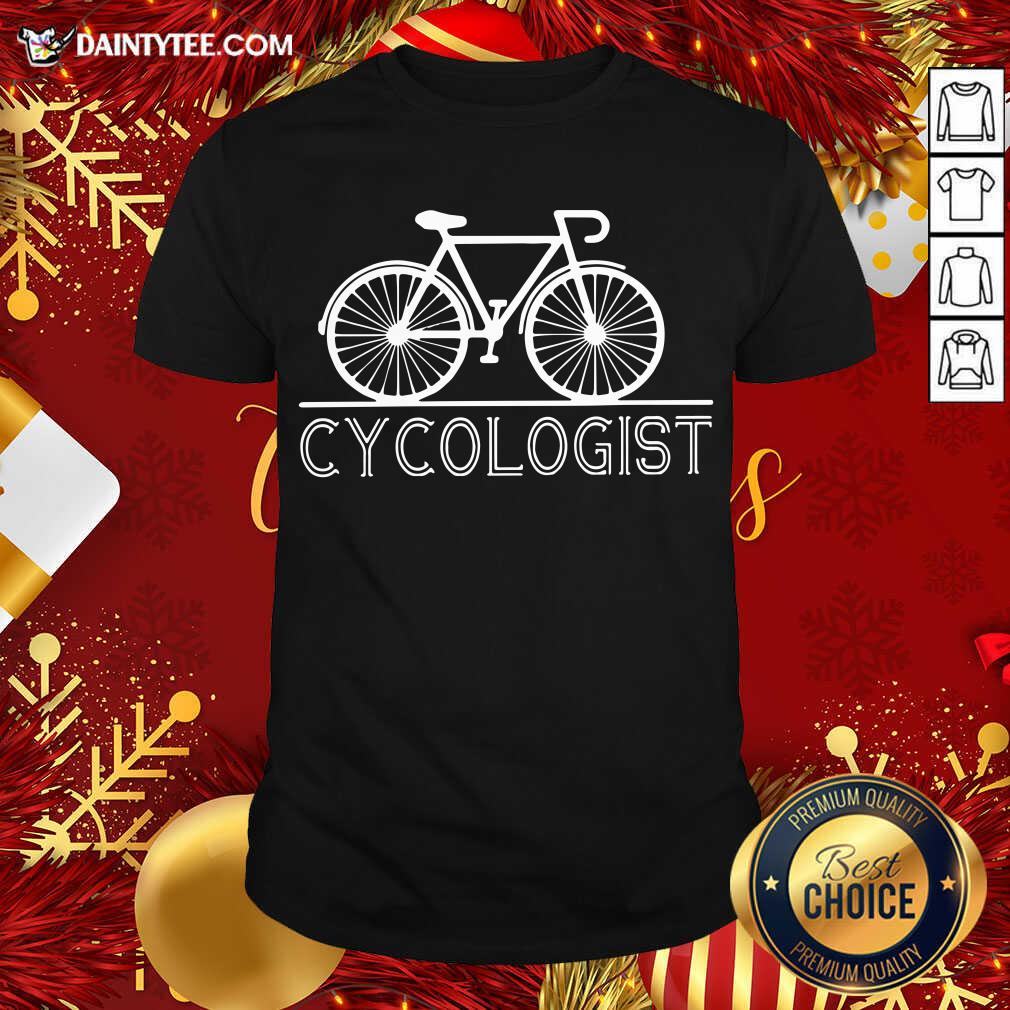 The Bicycle Cycologist Shirt- Design By Daintytee.com