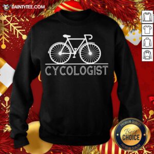 The Bicycle Cycologist Sweatshirt- Design By Daintytee.com