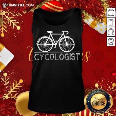 The Bicycle Cycologist Tank Top- Design By Daintytee.com The Bicycle Cycologist Tank Top- Design By Daintytee.com