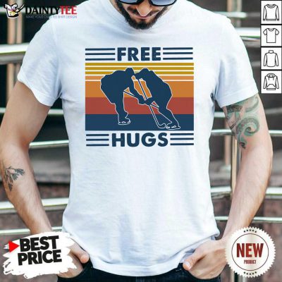 Free Hugs Vintage Retro Shirt- Design By Daintytee.com