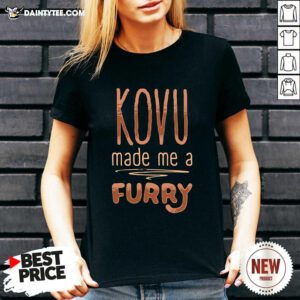 Kovu Made Me A Furry 2021 V-neck- Design By Daintytee.com