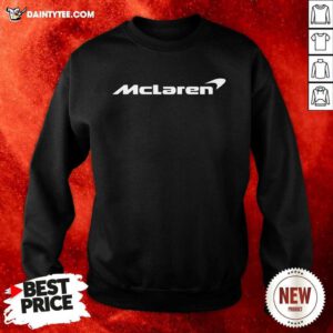Mclaren Logo Sweatshirt- Design By Daintytee.com