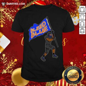 Bs Bleed Blue Shirt- Design By Daintytee.com