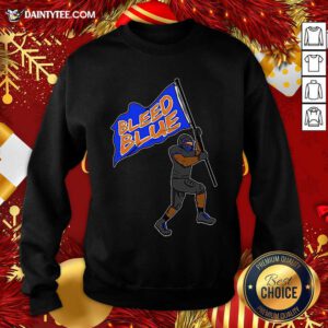 Bs Bleed Blue Sweatshirt- Design By Daintytee.com