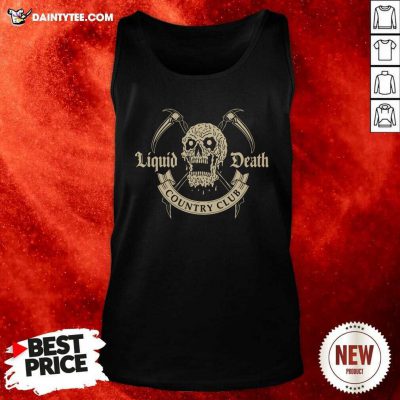 Liquid Death Exclusive Death Tank Top- Design By Daintytee.com
