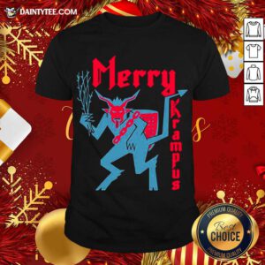 Merry Krampus Christmas Shirt- Design By Daintytee.com