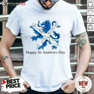 St Andrew’s Day Celebration Lion Shirt- Design By Daintytee.com