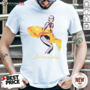 Aerosmith Merch Just Push Play Shirt- Design By Daintytee.com