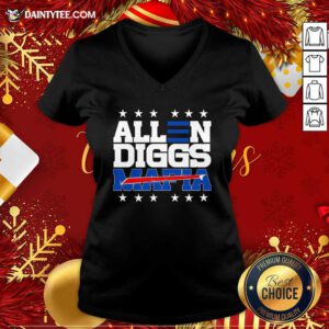 Allen Diggs 2020 Bills Mafia V-neck- Design By Daintytee.com