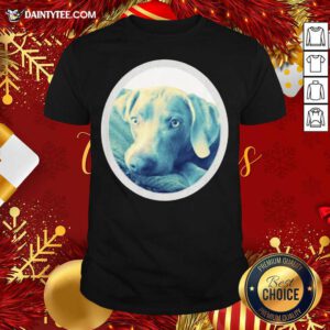 Cailey The Weimaraner At Rest Shirt- Design By Daintytee.com