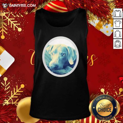 Cailey The Weimaraner At Rest Tank Top- Design By Daintytee.com