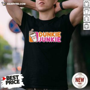 Dunkie Junkie Coffee Lover Shirt- Design By Daintytee.com