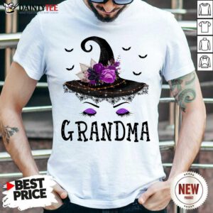 Grandma Witch Hat Halloween Shirt- Design By Daintytee.com