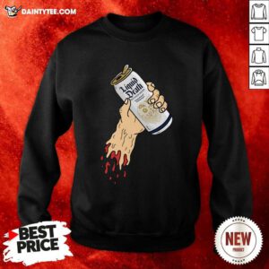 Liquid Death Merch Death Grip Sweatshirt- Design By Daintytee.com