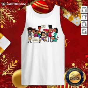 Black Lives Matter This Is A Moment Not A Moment No Justice No Peace Tank Top- Design By Daintytee.com