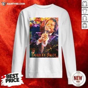 Charley Pride Signature Sweatshirt - Design By Daintytee.com