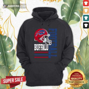 Helmet Of Buffalo Bills Football 2021 Hoodie- Design By Daintytee.com