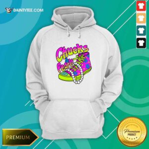Kamala Harris Chuck And Pearls 2021 Colorful Hoodie- Design By Daintytee.com
