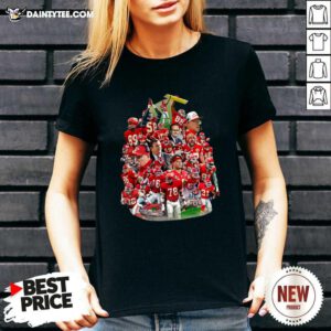 Kansas City Chiefs Football Team V-neck- Design By Daintytee.com