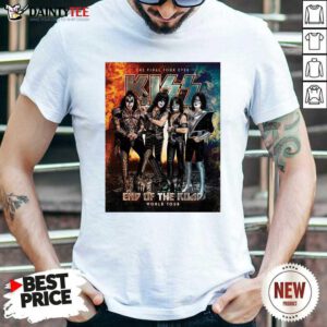 Kiss Band End Of The Road World Tour 2021 Shirt- Design By Daintytee.com