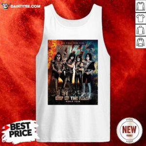 Kiss Band End Of The Road World Tour 2021 Tank Top- Design By Daintytee.com