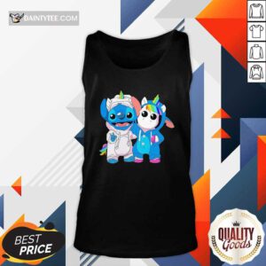 Lilo And Stitch With Unicorn 2021 Tank Top- Design By Daintytee.com