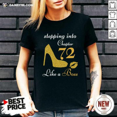 Stepping Into Chapter 72 Like A Boss V-neck- Design By Daintytee.com