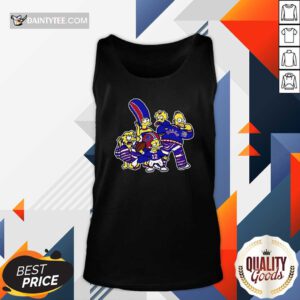 The Simpsons Buffalo Bills Football Tank Top- Design By Daintytee.com