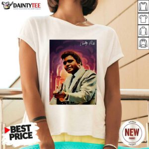 1Charley Pride Signature V-neck - Design By Daintytee.com